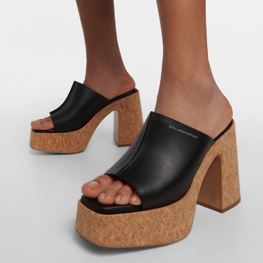 Stella McCartney Skyla 115MM Platform Sandals size 37